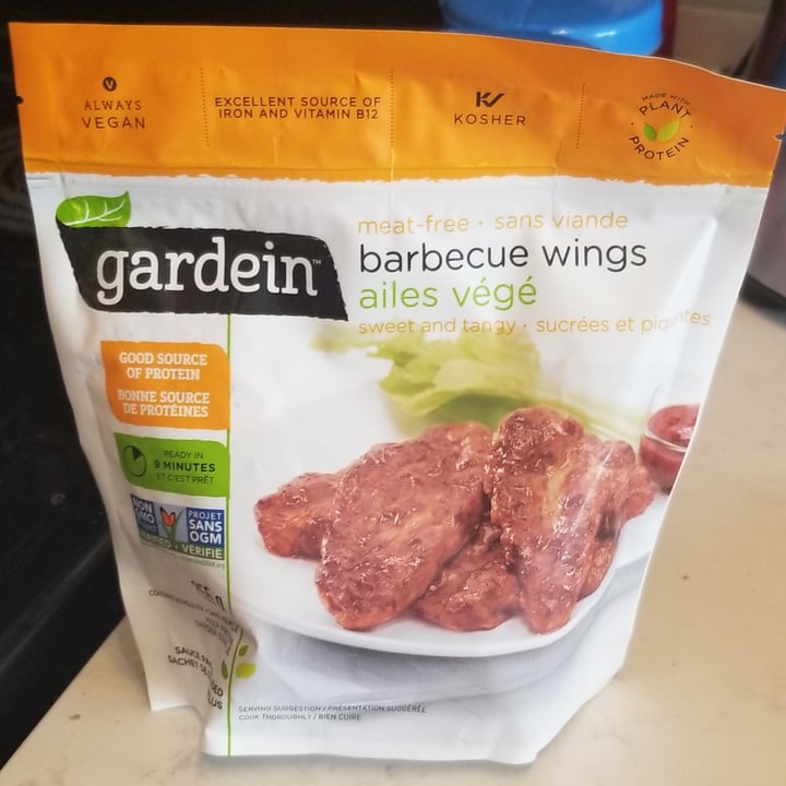 photo of Gardein Sweet and Tangy Barbecue Wings shared by @handeela on  29 Jun 2020 - review