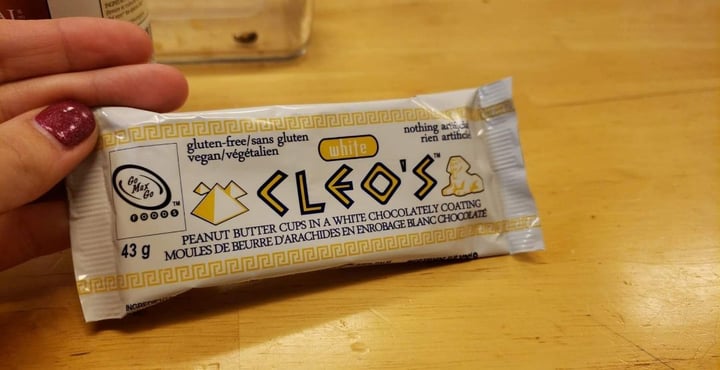 review photo of Go Max Go Foods Cleo's Peanut Butter Cups (White) shared by @alisonds on 24 Dec 2018 - review