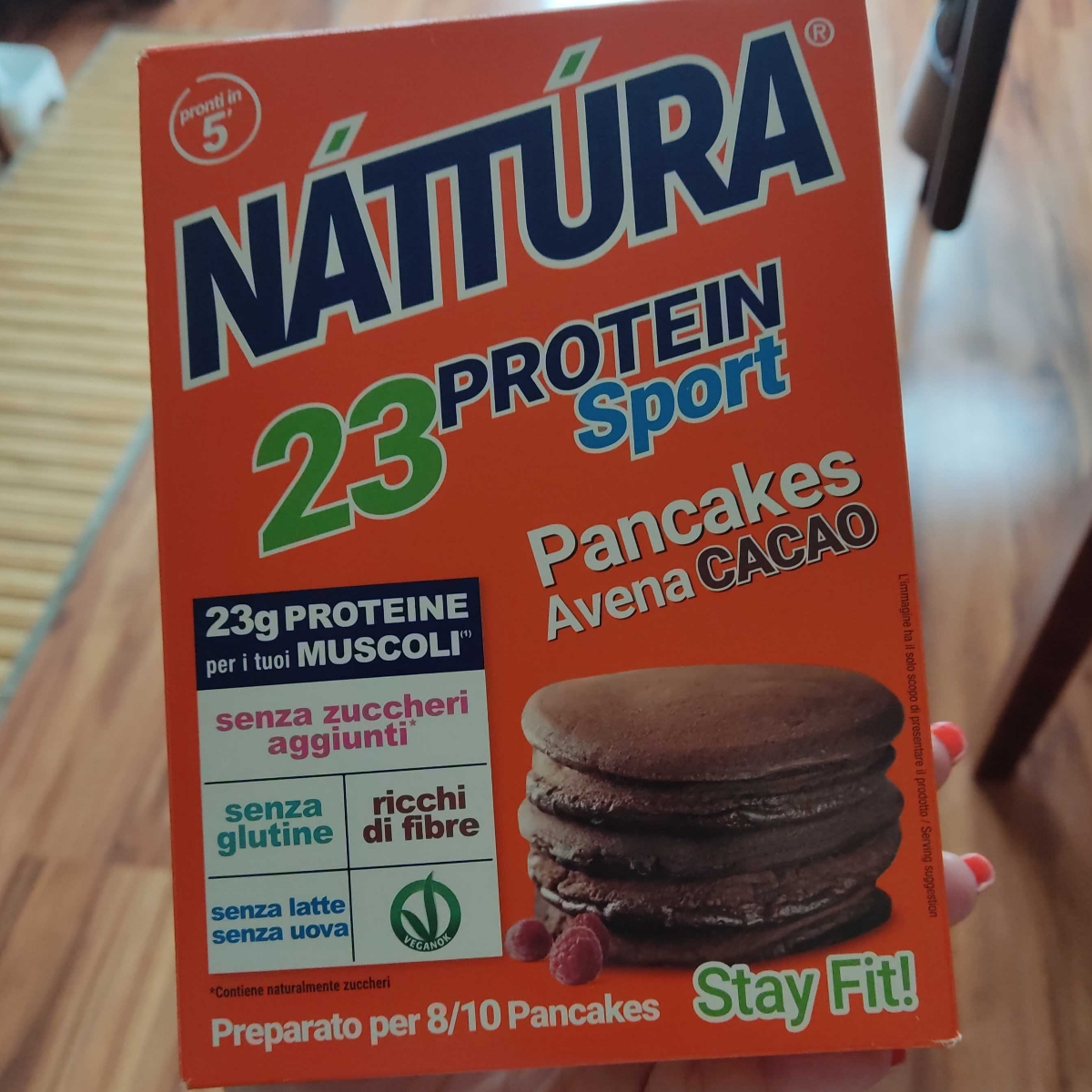 Nattura 23 protein sport pancake avena Review