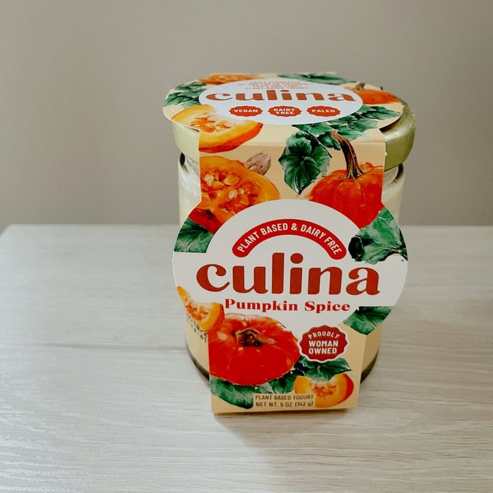 photo of Culina Yogurt Pumpkin Spice shared by @stephmh17 on  05 Oct 2021 - review