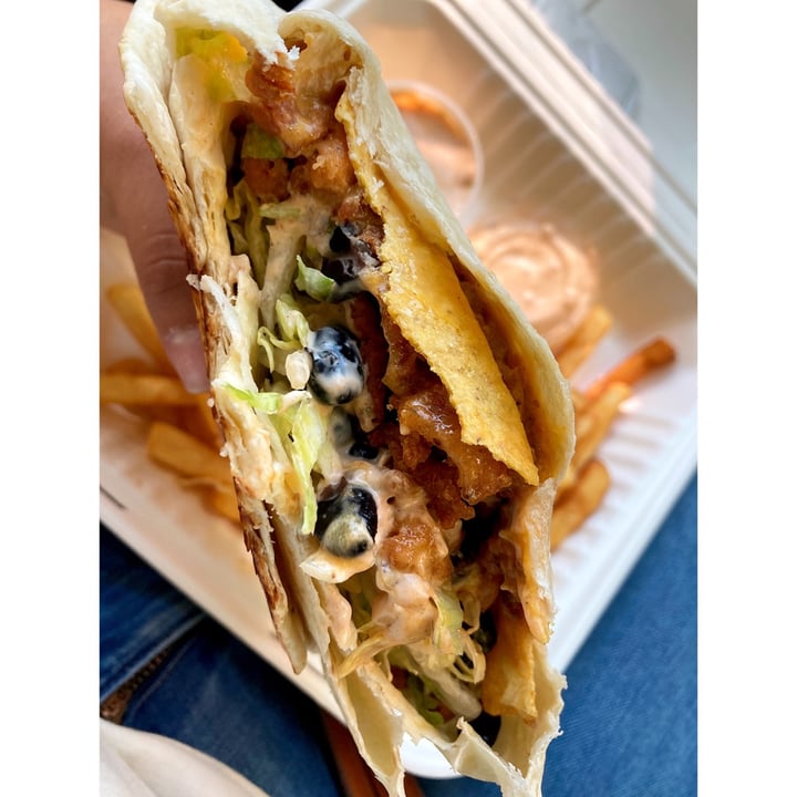 photo of Wayward Vegan Cafe Albuquerque crunch wrap shared by @ilean10 on  21 Jul 2021 - review