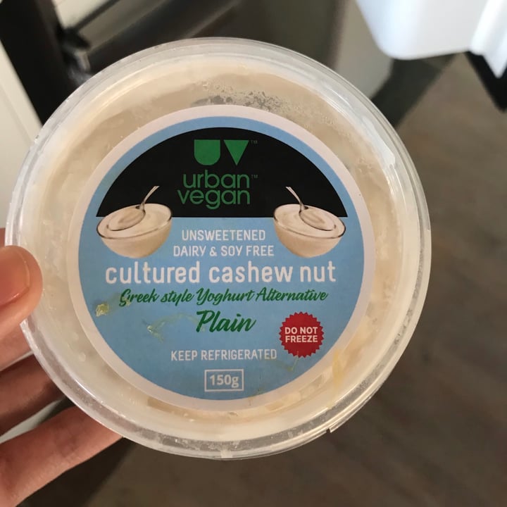 photo of Urban Vegan Cultured Cashew Cream Greekstyle Yoghurt Alternative Cape Fruit shared by @nicolerobb123 on  21 Sep 2021 - review