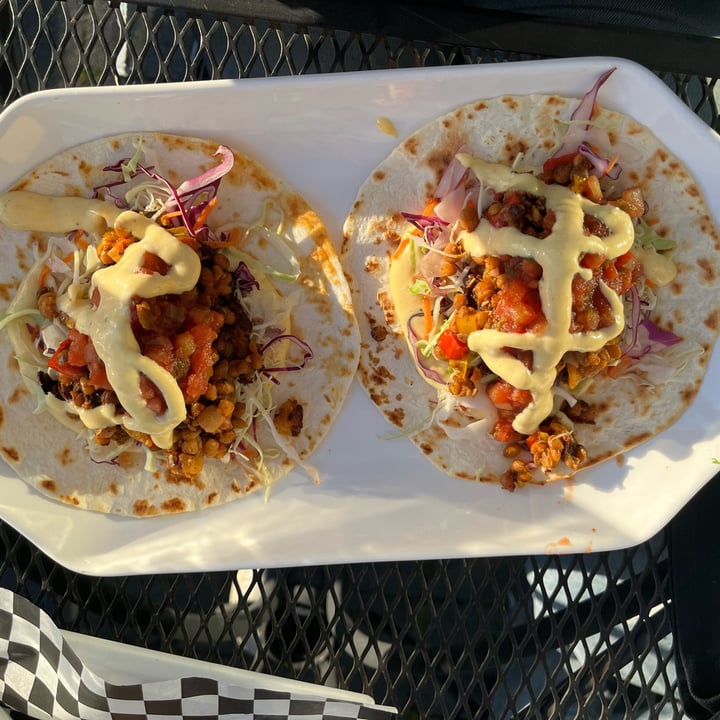 photo of Tug Eatery Vegan Lentil Tacos shared by @spearl on  25 May 2022 - review