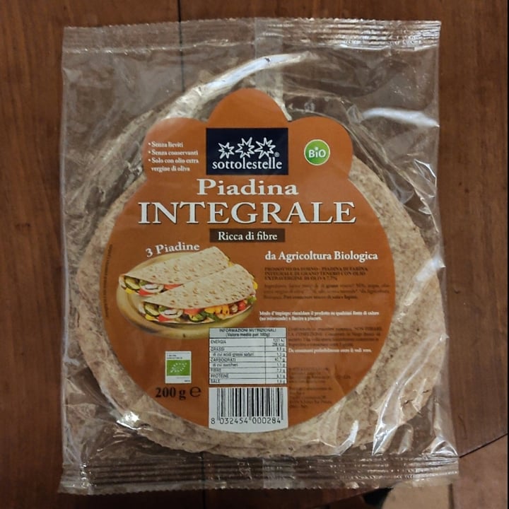 photo of Sottolestelle Piadina Integrale shared by @catwoman13 on  03 Oct 2021 - review