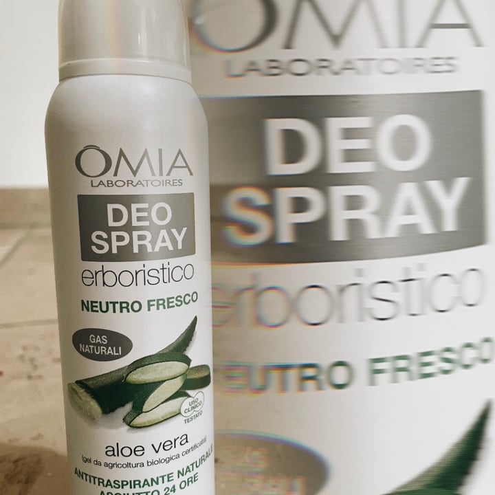 photo of Omia Laboratoires Deo Spray Erboristico Neutro Fresco Aloe Vera shared by @barrottamarta on  10 Aug 2021 - review