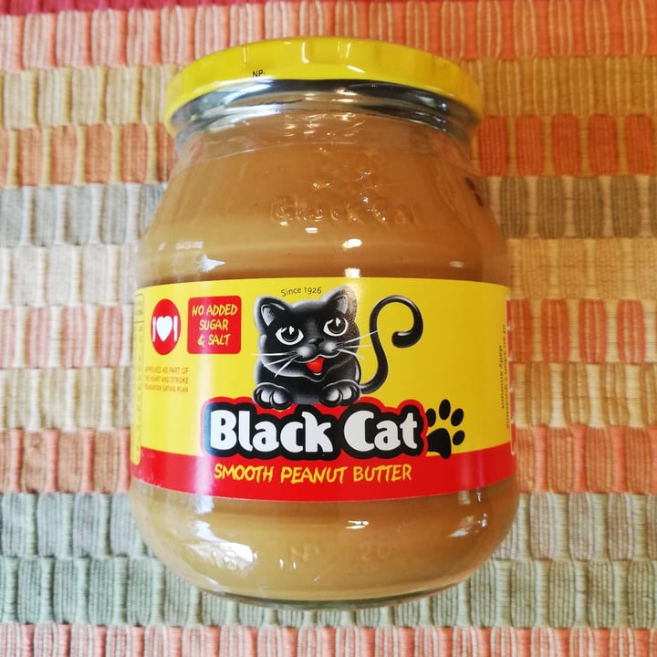 photo of Tiger Brands Black Cat Smooth Peanut Butter shared by @mrsvegan3a on  11 Nov 2020 - review