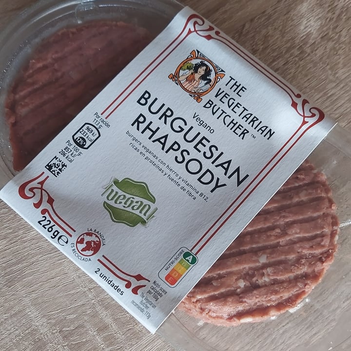 review photo of The Vegetarian Butcher burguesian rhapsody shared by @veganlicious on 01 Aug 2022 - review
