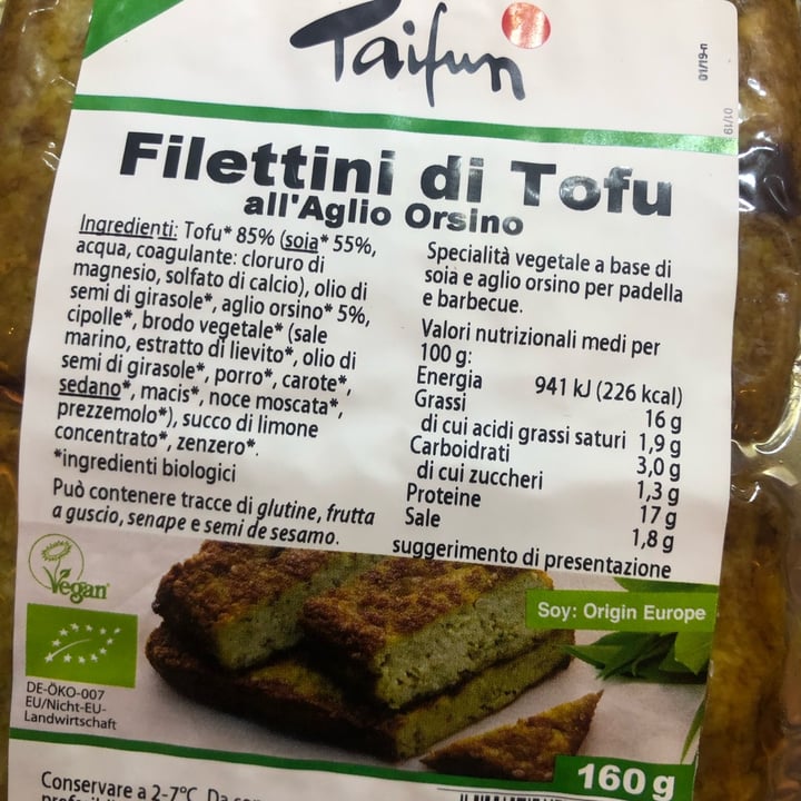 photo of Taifun Bärlauch Bratfilets shared by @virginia92dp on  08 Oct 2021 - review