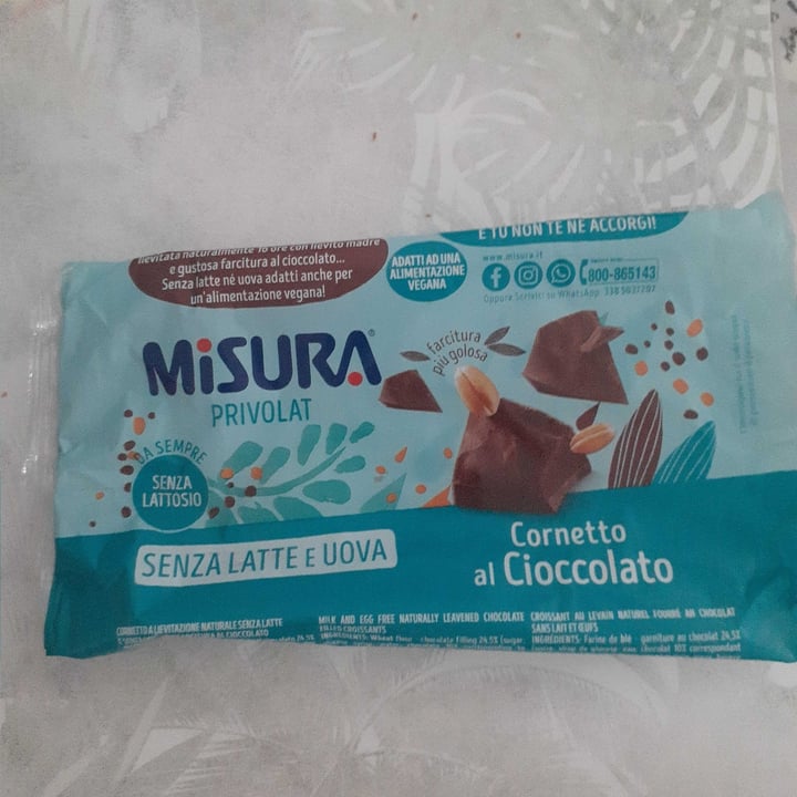 photo of Misura 6 Cornetti al cioccolato shared by @euberuin on  26 Jun 2022 - review