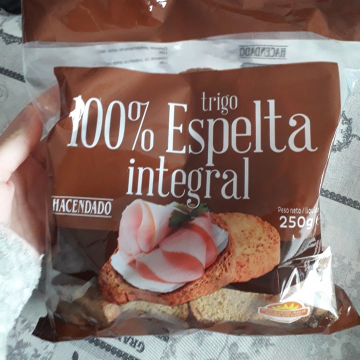 photo of Hacendado Pan Tostado Integral shared by @monifm97 on  22 Dec 2020 - review