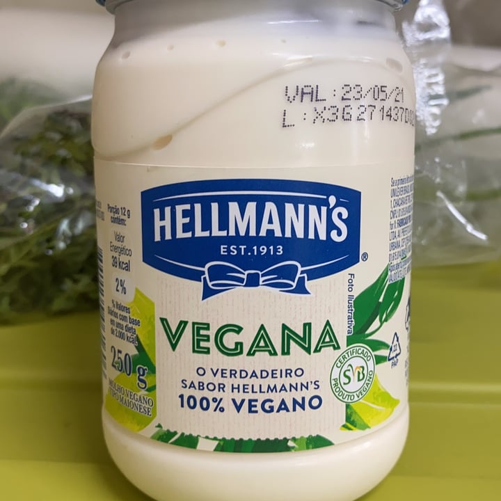 photo of Hellmann’s Hellman’s Vegan Mayonnaise shared by @miwakozuma on  18 Jul 2021 - review