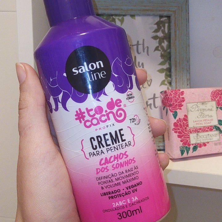 review photo of Salon line Creme para pentear cachos dos sonhos shared by @kimby on 15 Oct 2022 - review