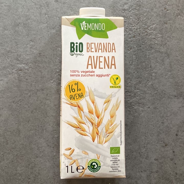 photo of Vemondo  Bevanda Avena shared by @isabella7 on  01 Oct 2022 - review