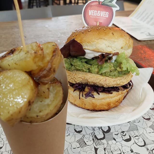 Photo of the dish “Vegan burger”