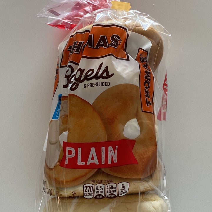 photo of Thomas’ Plain bagels shared by @grace-88 on  30 Nov 2021 - review