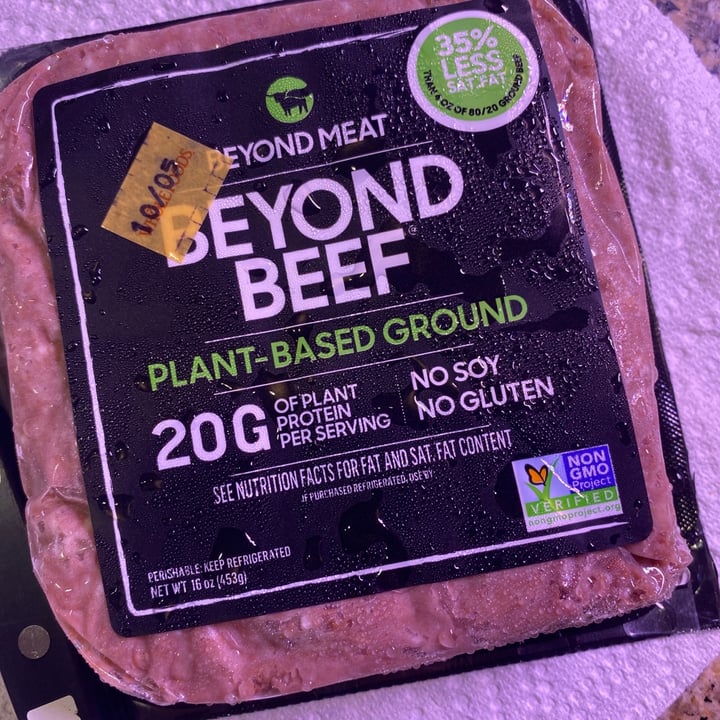 photo of Beyond Meat Beyond Beef Plant-Based Ground 20G shared by @plantbasedlife123 on  11 Oct 2020 - review