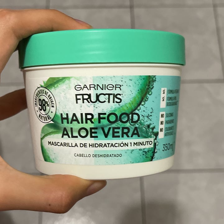 photo of Garnier Fructis HAIR FOOD ALOE VERA Idratante shared by @denischavez1 on  22 Feb 2022 - review