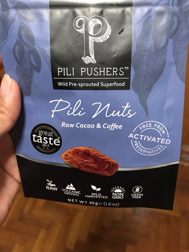 photo of Pili Pushers Pili Nuts: Raw Cacao And Coffee shared by @deyab on  15 Nov 2019 - review