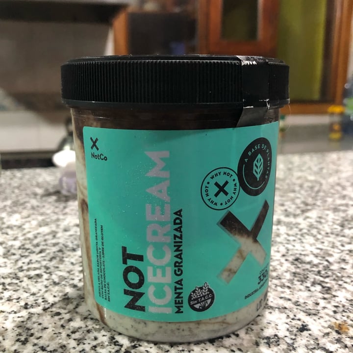 review photo of NotCo Not Icecream Menta Granizada shared by @blu3la on 23 Jul 2022 - review
