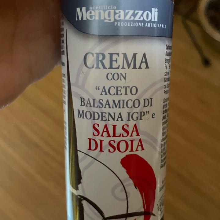 review photo of Acetificio mengazzoli Crema con aceto balsamico di modena igp e salsa di soia shared by @juliaruggeri on 09 May 2022 - review