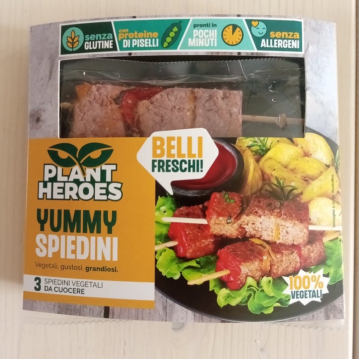 photo of Plant Heroes Yummy Spiedini shared by @laleviareggio on  22 May 2022 - review