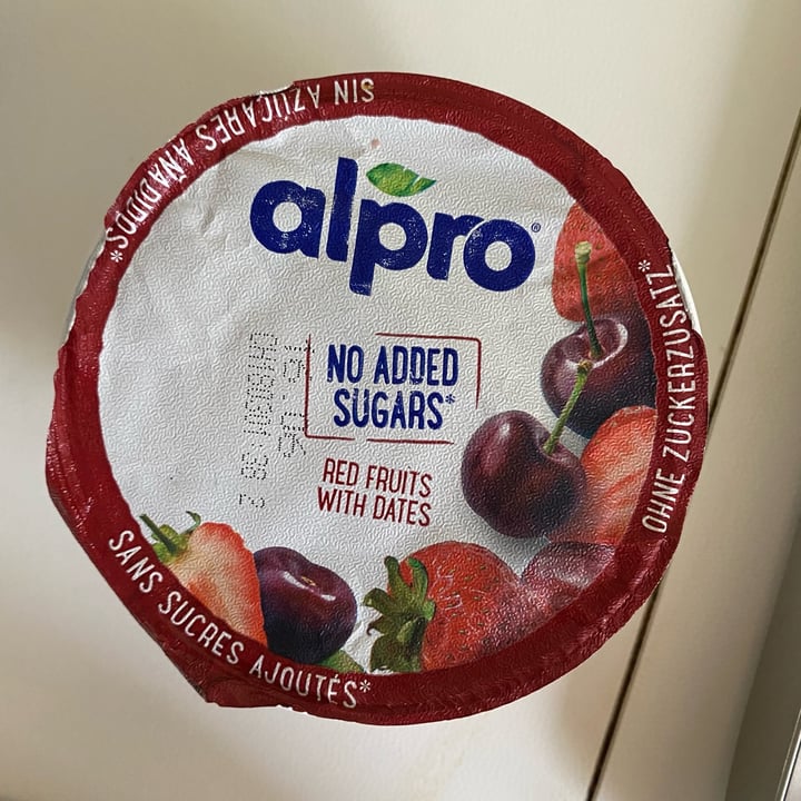 photo of Alpro Yogurt Red Fruits With Dates shared by @linda0597 on  11 Aug 2022 - review