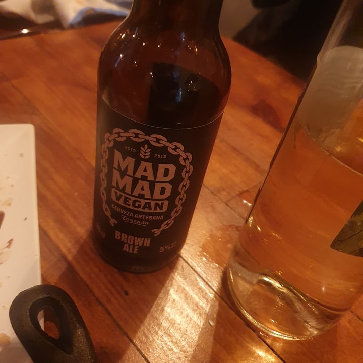 photo of Mad Mad Vegan cerveza artesana especial shared by @saramateos on  10 Apr 2022 - review