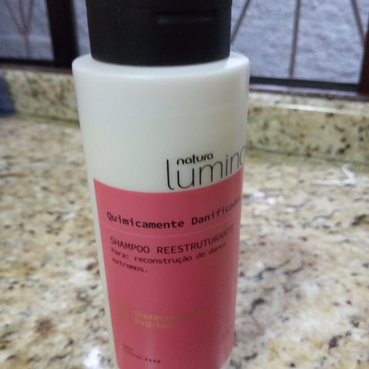 review photo of Natura shampoo Lumina quimicamente danificados shared by @zuleicagadotti on 08 May 2022 - review