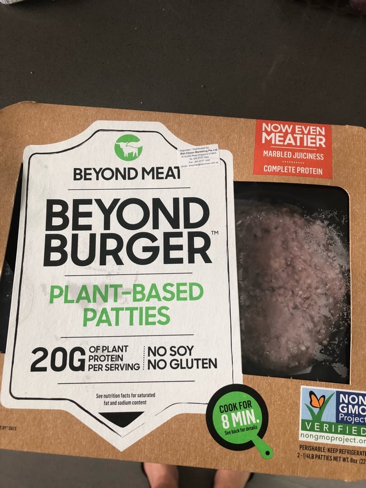 photo of Beyond Meat Beyond Burger Plant-Based Patties shared by @ninamort on  07 Mar 2020 - review
