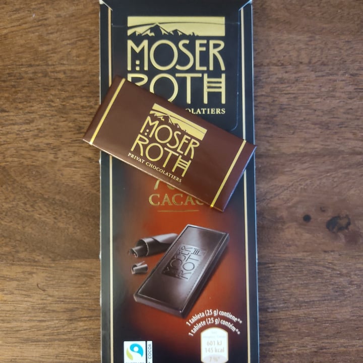 photo of Moser Roth 70% Dark Chocolate Bar shared by @nimsay25 on  23 Jun 2021 - review
