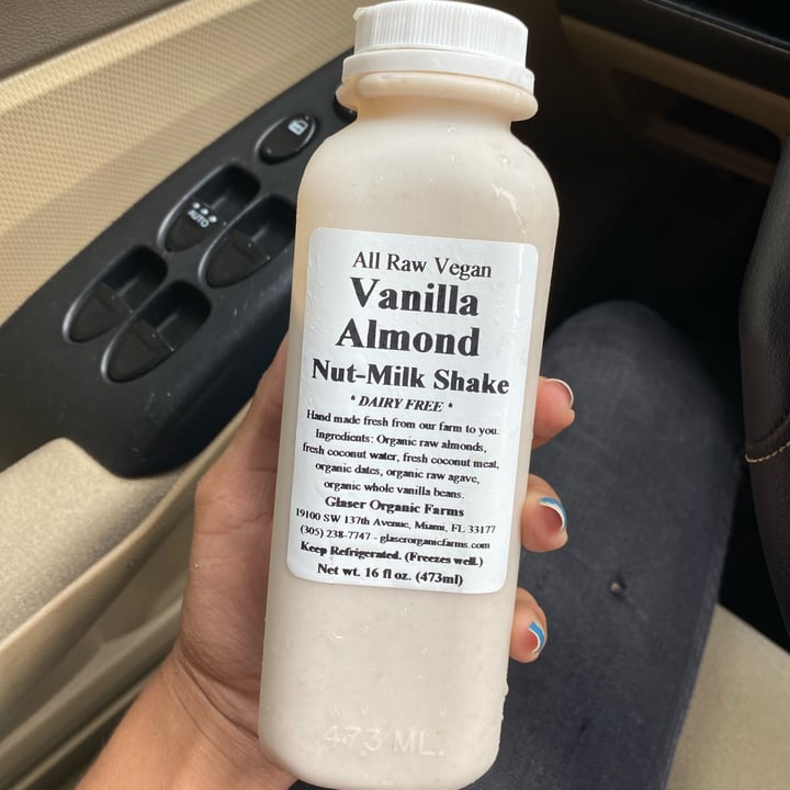 photo of Glaser Organic Farms “Nut-Milk Shakes” shared by @luisanna on  24 Oct 2022 - review