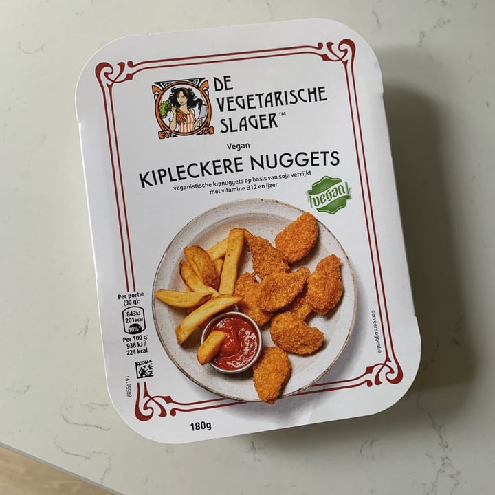photo of De vegetarische slager Kipleckere nuggets - Poulicieux nuggets shared by @hereforareason on  31 May 2022 - review