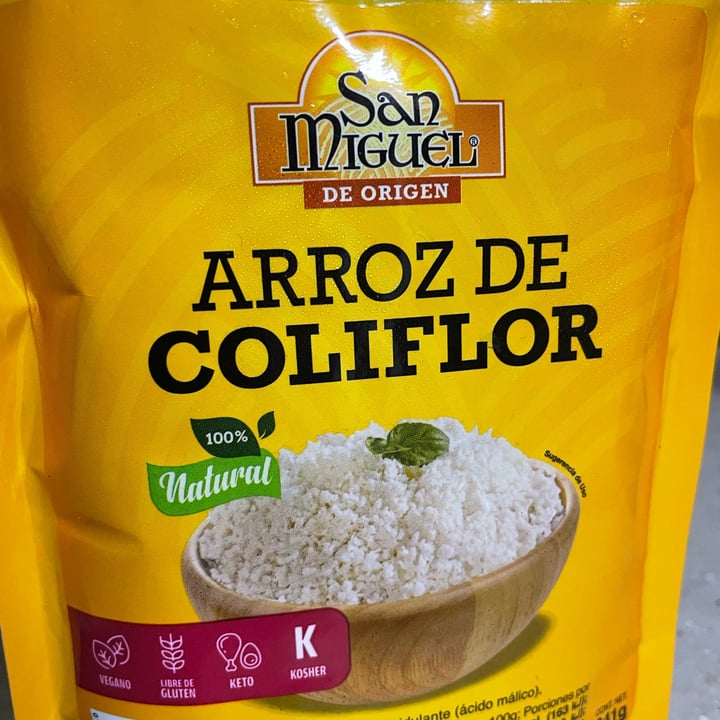 photo of San Miguel (Various Brands) Arroz De Coliflor shared by @elmo72 on  08 Aug 2022 - review