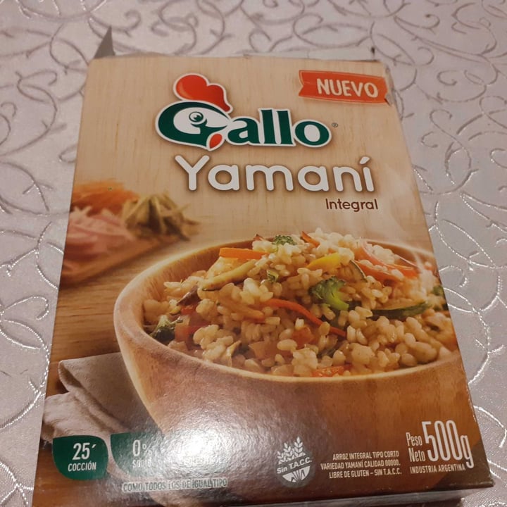 photo of Gallo Arroz Integral shared by @annyruidias on  07 Apr 2020 - review