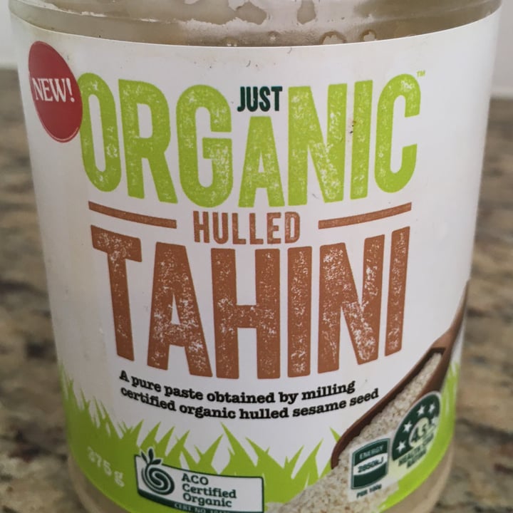 photo of Just Organic Hulled Tahini shared by @jb71 on  27 Jun 2021 - review
