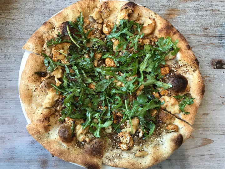 review photo of Cafe Flora Cauliflower Za'atar Pizza shared by @ybhutada on 12 Jul 2018 - review