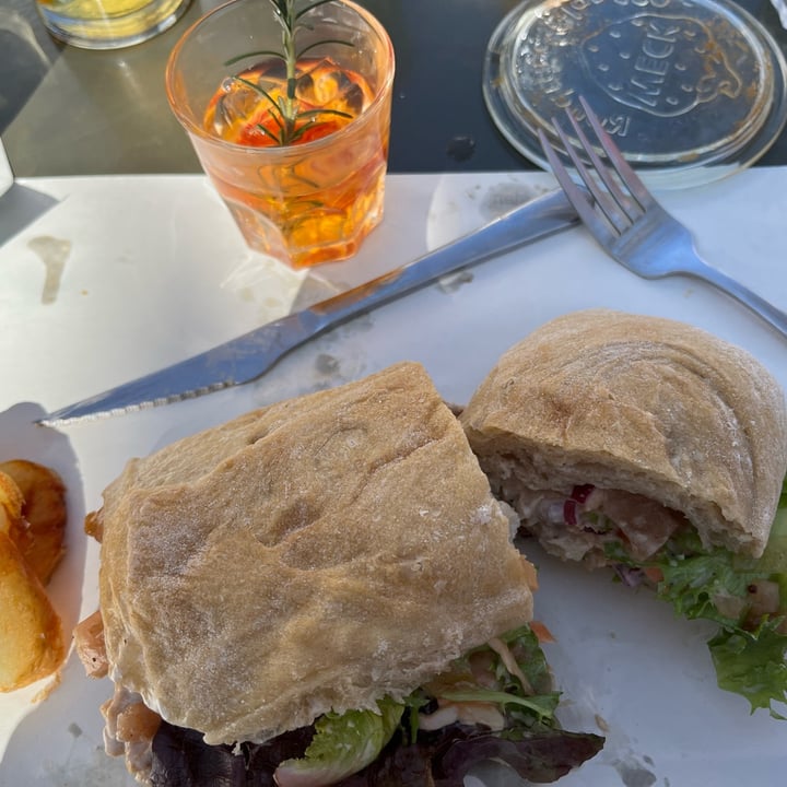 photo of Babylonstoren Layered Sandwich Vegan Mayo Seitan And Garden Slaw shared by @mienamoo on  26 Sep 2022 - review