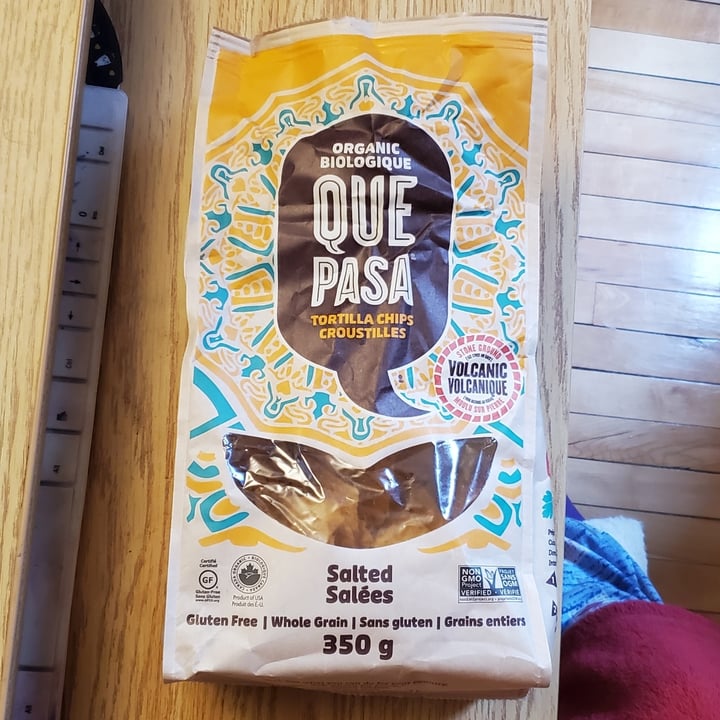 photo of Que Pasa Organic Salted Tortilla Chips shared by @onaorkal on  07 Dec 2021 - review