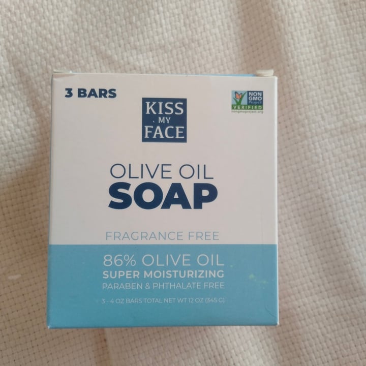 review photo of Kiss My Face Olive Oil Soap - 3 Bars shared by @veganmolly on 21 Sep 2021 - review