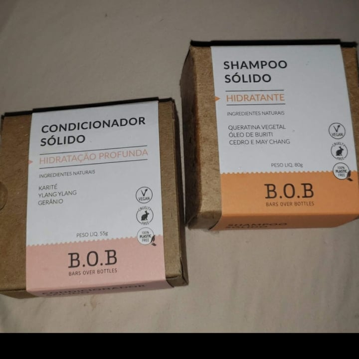 review photo of B.O.B Shampoo e condicionador em barra shared by @lilianalbert on 29 Jul 2021 - review