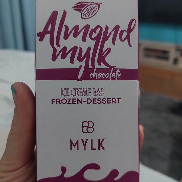 photo of Mylk Ice Cream  Almond mylk chocolate ice cream bar shared by @lianapapa on  15 Oct 2021 - review