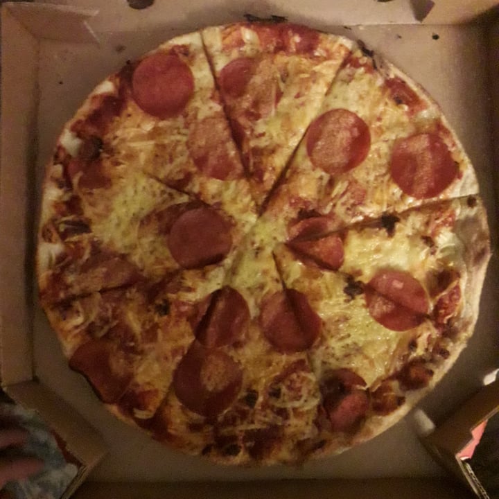 photo of Domino's Pizza Ulm Ost Las vega pizza shared by @veggiesandra on  14 Jan 2022 - review