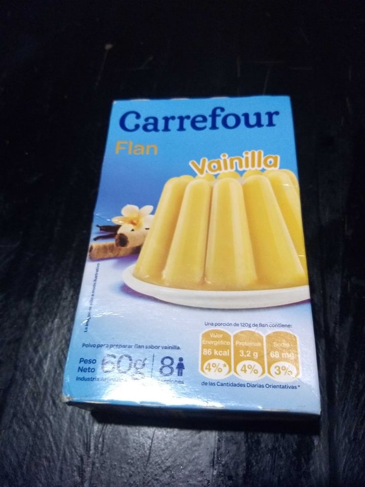 photo of Carrefour Flan de Vainilla shared by @vicgodoy on  04 May 2020 - review