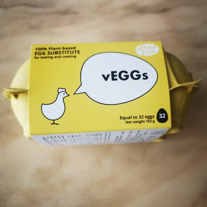 photo of Cultured Foods Vegan Egg Alternative For Omelette, Scramble, Cooking, Baking shared by @aston on  06 Jun 2022 - review