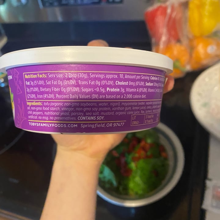 review photo of Toby’s Pate Lite Jalapeño shared by @newbeeemily on 01 Oct 2021 - review