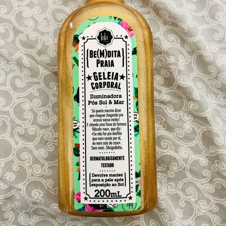 photo of Lola Cosmetics Creme Protetor Pré / Pos Sol E Mar shared by @vanpennylane on  08 May 2022 - review