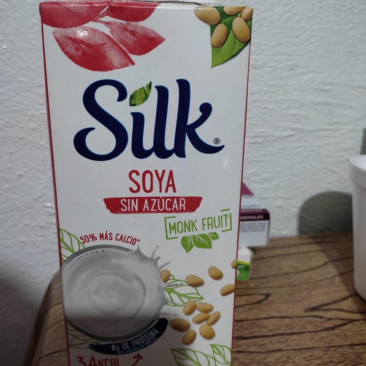 photo of Silk Alimento Liquido De Soya Sin Azúcar Sin Endulzar shared by @muegan on  30 Jan 2022 - review