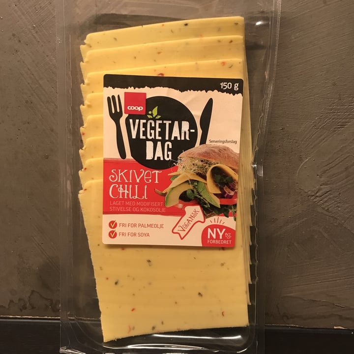 photo of Vegetardag Coop Sliver Chili shared by @andreacantto on  06 Mar 2021 - review