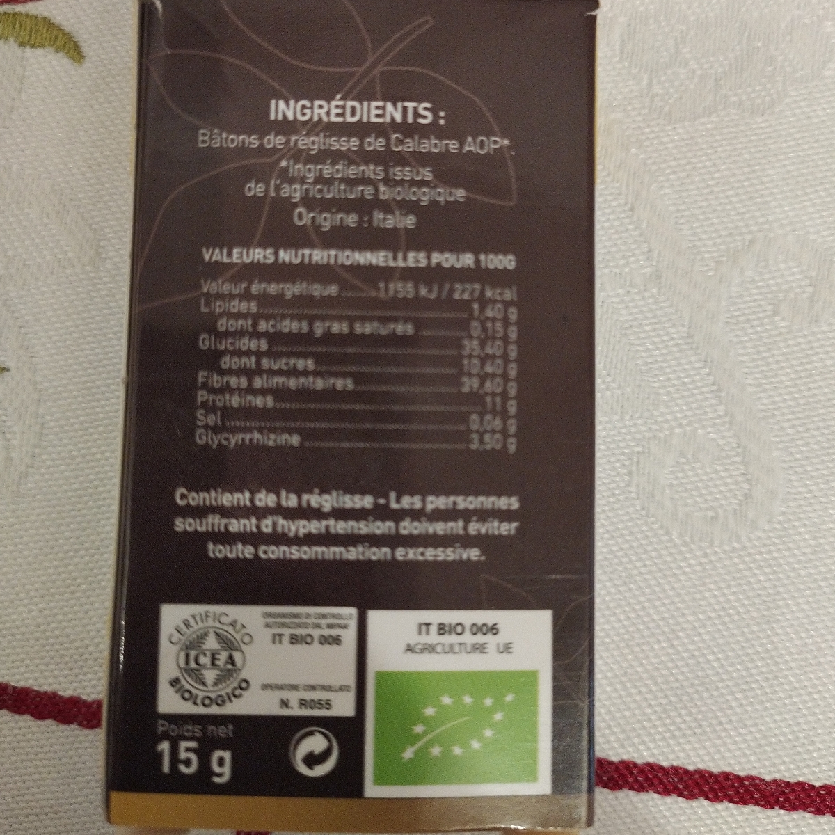 Bio bâtons de réglisse Reviews | abillion