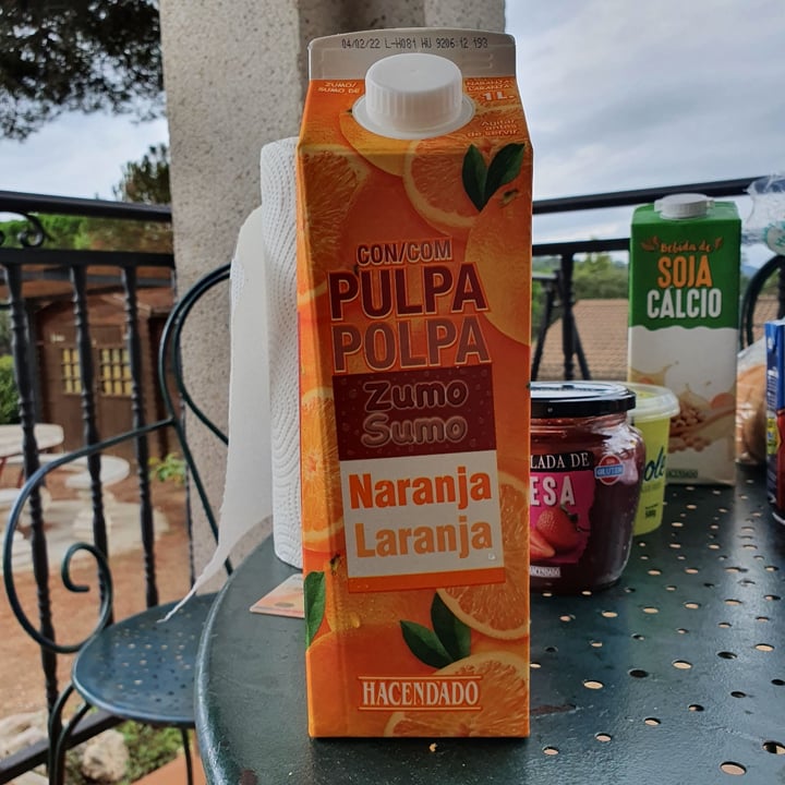 review photo of Hacendado Zumo naranja 100% exprimido shared by @mcn on 02 Sep 2021 - review